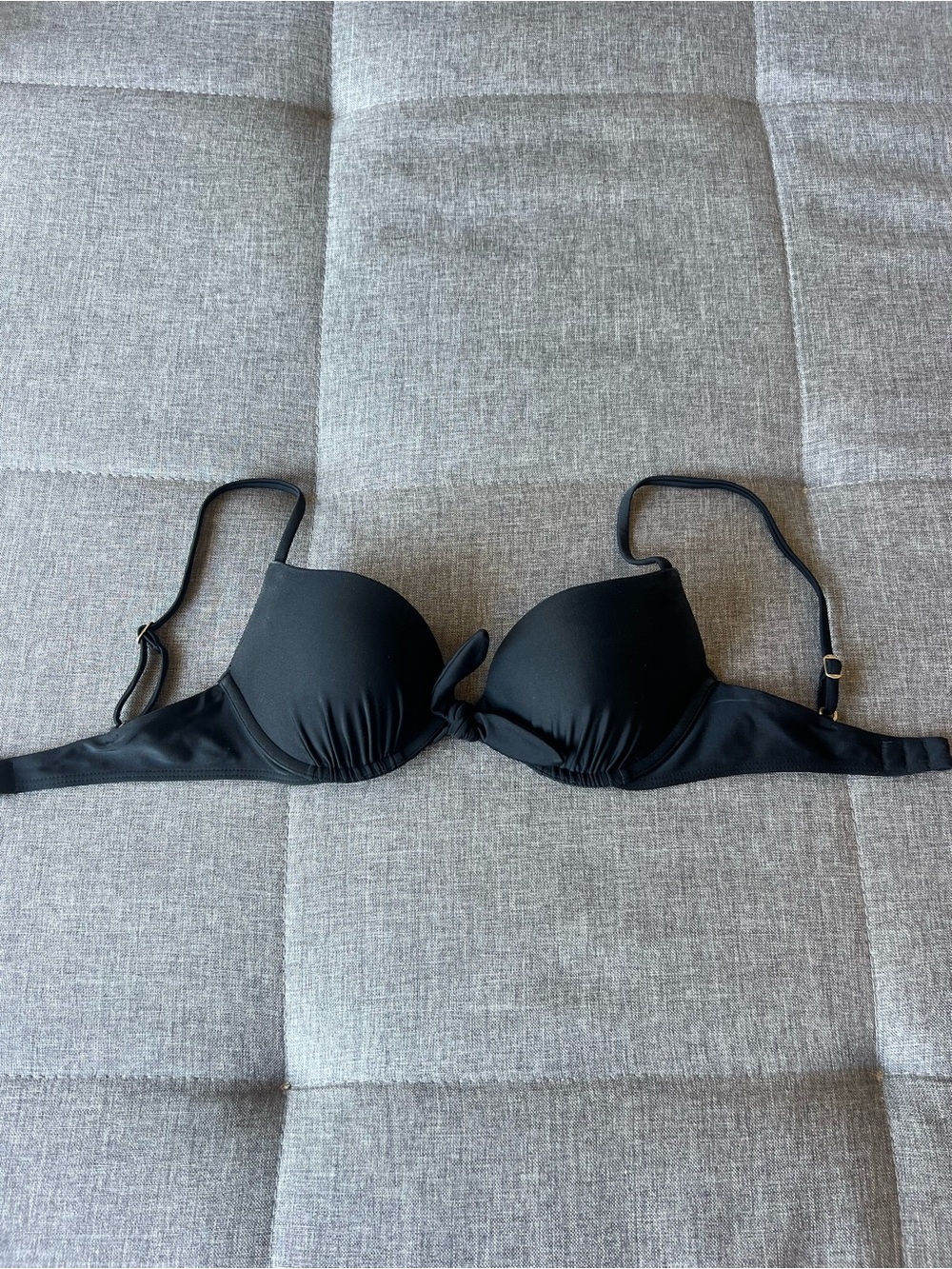 Hollister Black Women's Push-Up Bikini Top